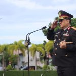 Kapolda Aceh Irjen Pol Achmad Kartiko memimpin upacara peringatan Hari Bela Negara ke 76 Tahun 2024, Kamis (19/12)