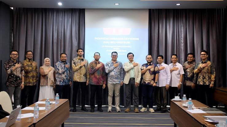 PT PIM dan PEMA telah menandatangani Keyterms Perjanjian Jual Beli Gas Bumi Wilayah Kerja (WK) B atau Blok B di Aceh Utara. (Foto: For Infoaceh.net)