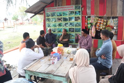 Forum Dakwah Perbatasan (FDP) memulai proses pembangunan pusat kegiatan dakwah di Gampong Ujung Pancu, Kecamatan Peukan Bada, Aceh Besar. (Foto: For Infoaceh.net)