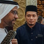 Duta Besar Uni Emirat Arab untuk Indonesia, Abdulla Salem Al Dhaheri bersama Wakil Ketua DPRK Sabang Albina Arahman ST MT saat melakukan kunjungan ke Kota Sabang beberapa waktu lalu