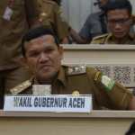 Wagub Fadhlullah dalam Rapat Dengar Pendapat (RDP) bersama Komisi II DPR RI di Jakarta, Senin (28/4)