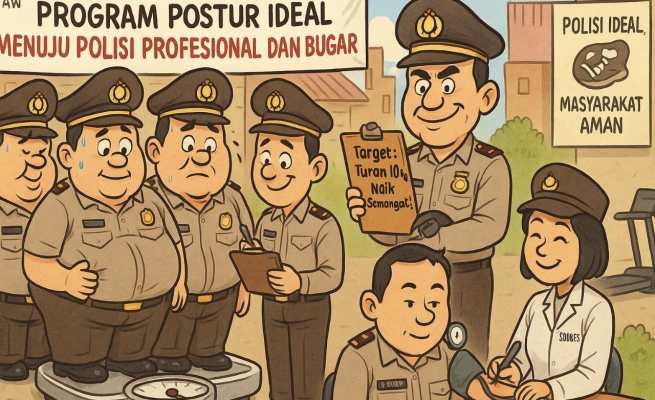 Puluhan Polisi Gendut di Lhokseumawe Jalani Program Penurunan Berat Badan. Foto: Ilustrasi, Dok. Infoaceh.net