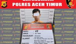 Tim Opsnal Satreskrim Polres Aceh Timur mengamankan seorang pria berinisial US (40), warga Desa Blang Simpo, Kecamatan Peureulak Timur, Kabupaten Aceh Timur yang diduga pelaku pemerkosaan dan pelecehan seksual terhadap anak