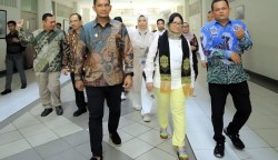 Wamendikti Saintek Prof Stella Christie PhD mengunjungi kampus Politeknik Aceh, Kamis, 8 Mei 2025