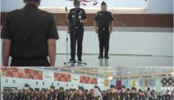 Kajati Aceh Yudi Triadi SH MH memimpin upacara HUT ke-74 Persatuan Jaksa Indonesia (Persaja), Rabu, 14 Mei 2025.