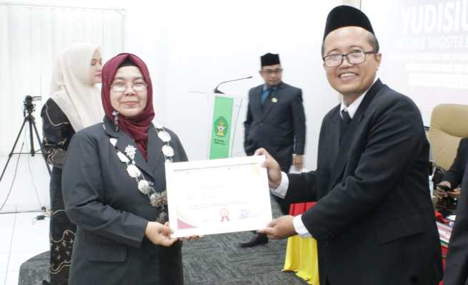 Dr Dedi Wahyudi MPdI mencatat prestasi luar biasa dengan meraih IPK sempurna 4.0 dalam Yudisium Gelombang II Tahun Akademik 2024/2025 di Pascasarjana UIN Ar-Raniry Banda Aceh