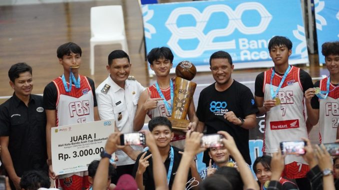 SMA Fatih Bilingual meraih juara turnamen Basket Wali Kota Banda Aceh 2025