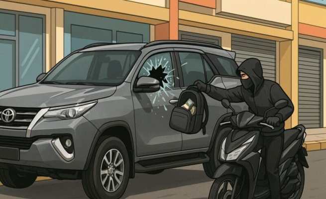 Aksi pencurian dengan modus pecah kaca mobil kembali terjadi di wilayah Aceh Utara. Kali ini, menimpa Sukir (64), warga Gampong Alue Leuhob, Kecamatan Cot Girek, pada Senin (2/6).