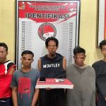 5 narapidana di Lapas Kelas III Calang, Aceh Jaya, diamankan setelah terbukti terlibat dalam kasus penyalahgunaan narkotika jenis sabu. (Foto: Dok. Polres Aceh Jaya)