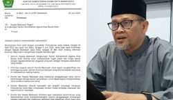 Kakan Kemenag Kota Banda Aceh Salman Arifin mengeluarkan imbauan tegas kepada kepala madrasah untuk segera mengembalikan dana komite sumbangan dari wali murid yang dihimpun tanpa dasar aturan jelas. (Foto: Ist)