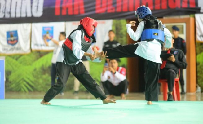 614 atlet mengikuti Kejurda Merpati Putih Piala Kapolda Aceh, yang dibuka oleh Wakapolda Aceh Brigjen Pol Ari Wahyu Widodo di Balee Meuseuraya Aceh (BMA), Rabu (19/6/2025)