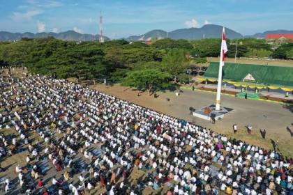 Tanah wakaf Lapangan Blang Padang Banda Aceh. (Foto: Ist)