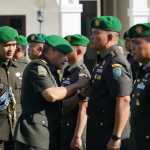 Pangdam IM Mayjen TNI Niko Fahrizal memimpin upacara serah terima jabatan dan tradisi satuan pejabat Kodam IM di Lapangan Sanggamara Makodam IM, Senin (30/6/2025). (Foto: Ist)