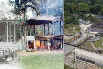Rumoh Geudong di Gampong Bili Aron Kecamatan Glumpang Tiga, Pidie kini menjadi Memorial Living Park. (Foto: Ist)