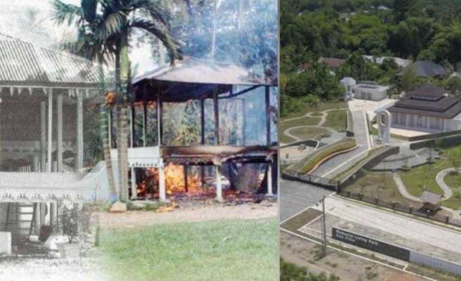 Rumoh Geudong di Gampong Bili Aron Kecamatan Glumpang Tiga, Pidie kini menjadi Memorial Living Park. (Foto: Ist)