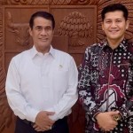 Bupati Aceh Selatan Mirwan MS diterima oleh Menteri Pertanian RI, Andi Amran Sulaiman, di kediaman pribadinya di Jakarta