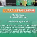 Dua mahasiswa Fakultas Kedokteran USK Mahlil Jibran dan Riza Daffa Firdaus, meraih Juara 1 Lomba Esai Ilmiah Nasional KSE JUARA 2025 yang digelar Paguyuban KSE Universitas Sumatera Utara (USU). (Foto: Ist)