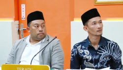 DKPP RI memeriksa dua anggota KIP Aceh Tengah, Sabirin dan Pajrin, dalam sidang dugaan pelanggaran Kode Etik Penyelenggara Pemilu (KEPP) perkara nomor 171-PKE-DKPP/VI/2025. Sidang digelar Kamis (14/8). (Foto: Ist)