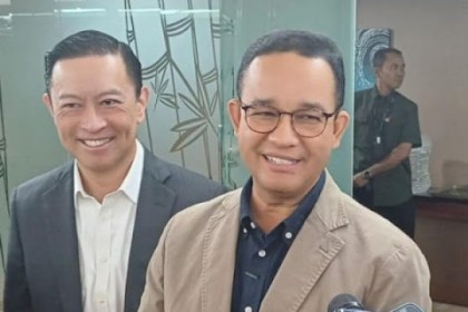 wacana duet "ATOM" (Anies-Tom) untuk Pilpres 2029 setelah Tom Lembong mendapatkan abolisi dari Presiden Prabowo Subianto, Kamis (7/8/2025).
