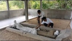 Makam Putroe Tsani, isteri (permaisuri) Sultan Iskandar Muda di Gampong Runtoh, Kemukiman Reubee, Kecamatan Delima, Pidie, tampak tak terurus. (Foto: For Infoaceh.net)