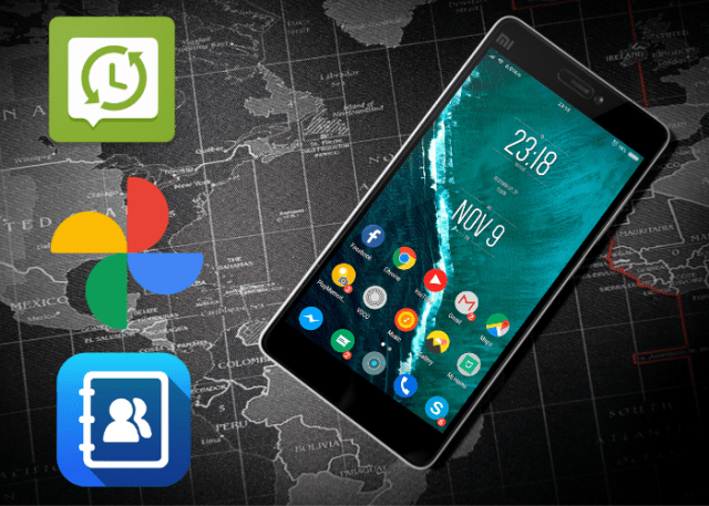 fazer backup do celular
