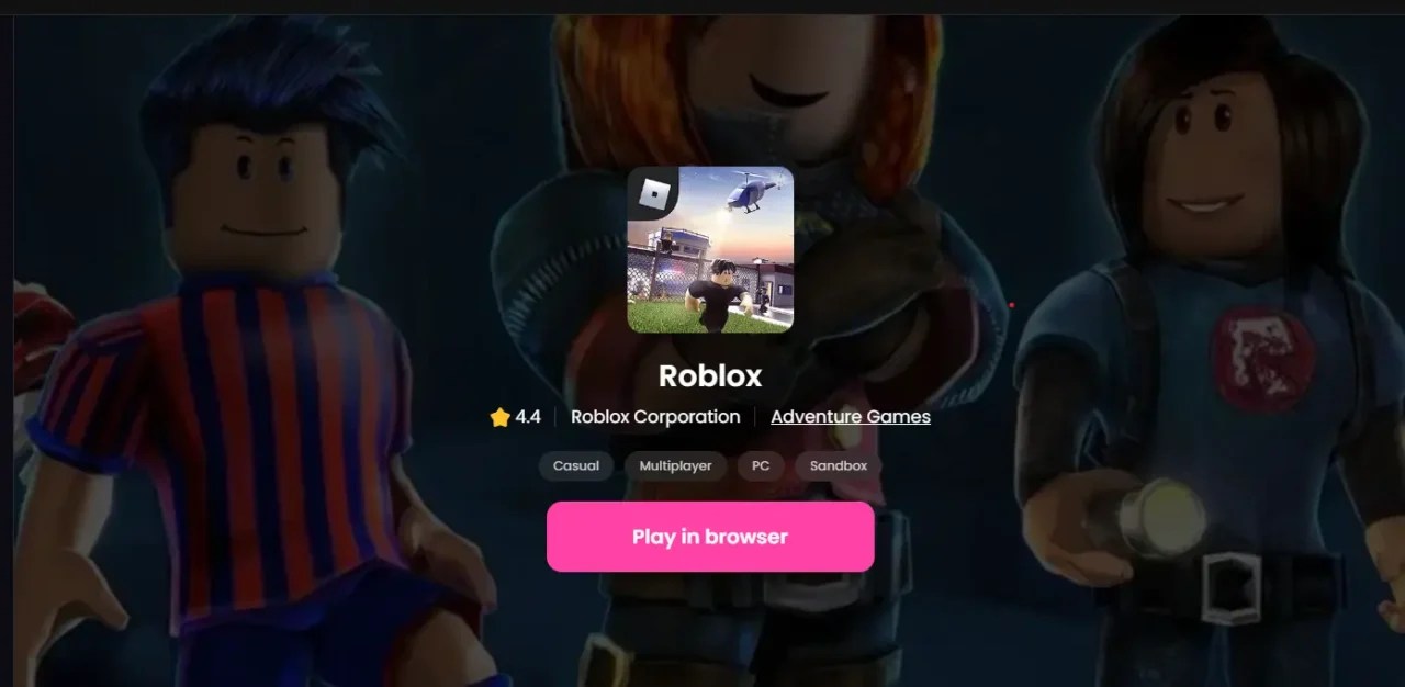 How To Play Roblox On Your Browser Infrexa Play Roblox On Browser Using Now.gg 2