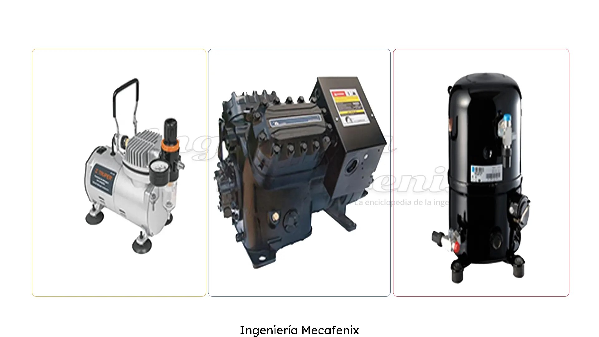 Tipos de compresores y como funcionan Ingeniería Mecafenix