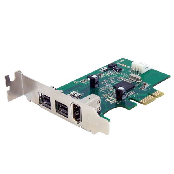 Adattatore pcie firewire 1394 con tre porte per computer 0065030837897