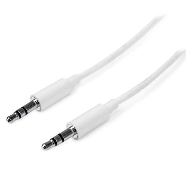 Cavo audio stereo slim 3.5mm da 2m mu2mmmswh per ipod iphone ipad 0065030850698