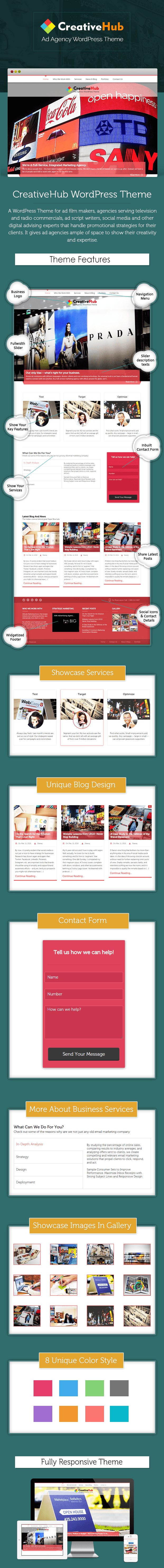 · step by step lisfinity . Ad Agency WordPress Theme | InkThemes