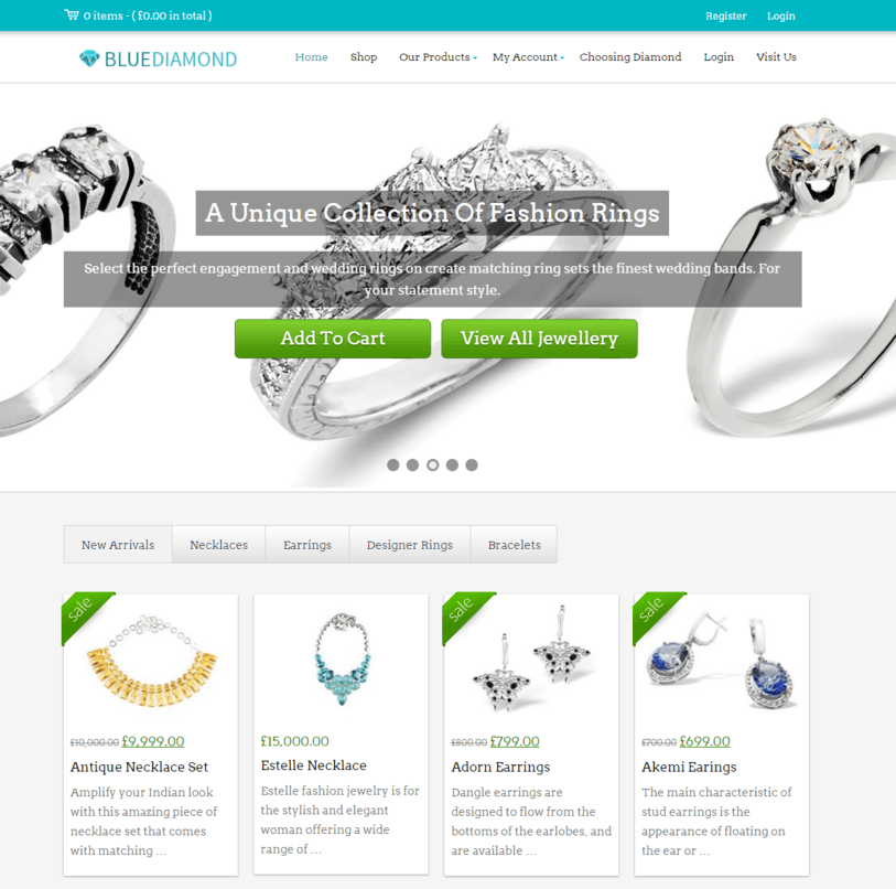Sell beats online and sell products online with the music maker wordpress theme. 10+ Best Online Jewelry Store WordPress Themes 2020