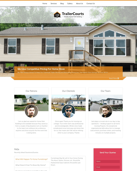 Mountain hotel, apartment, booking, wedding planners, hotel booking theme, . Trailercourt Mobile Home Park Wordpress Theme Inkthemes