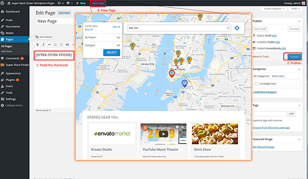 How do i use a store locator in wordpress? Super Store Finder - WordPress Store Locator Plugin | InkThemes