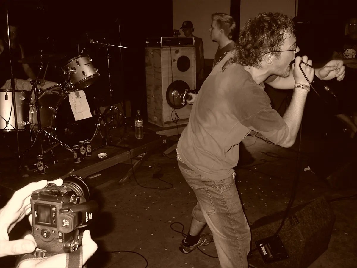 Photo of Cockroach at Trashfest 9 in 2005, contributed by Bram