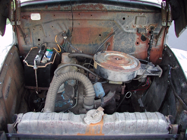 51 Owners Stamping On Firewall Where Ford Truck