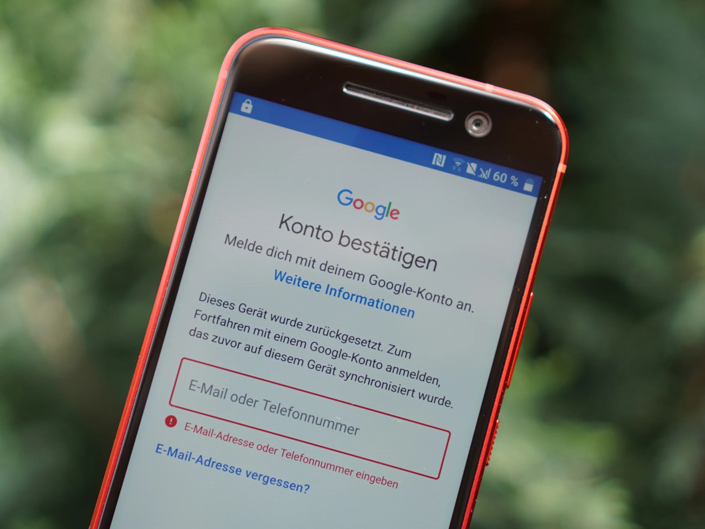 Handy Vor Dem Start Gesperrt Den Android Gerateschutz