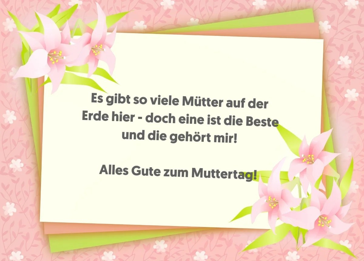 Muttertag 2021 Schone Whatsapp Spruche Fur Alle Mamas