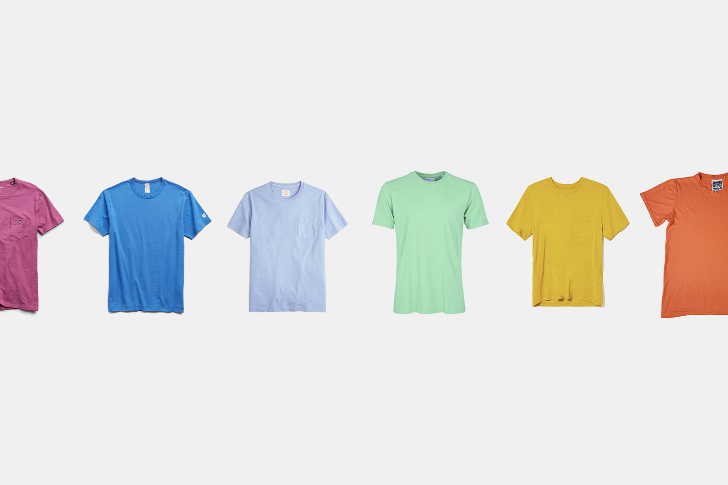 Searching For The Perfect Colored T Shirt Insidehook 