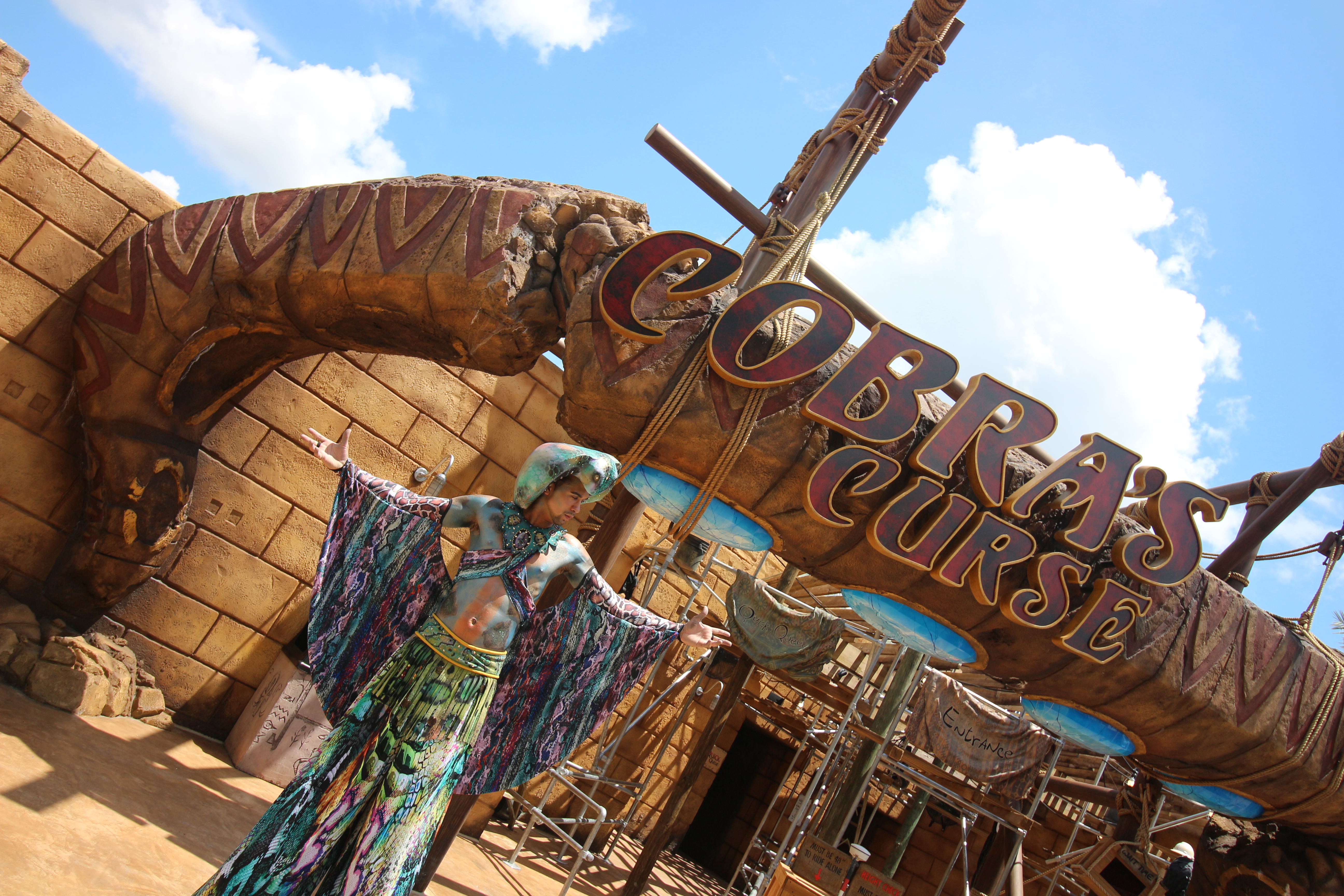 Cobra's Curse Officially Opens at Busch Gardens Tampa! - Inside