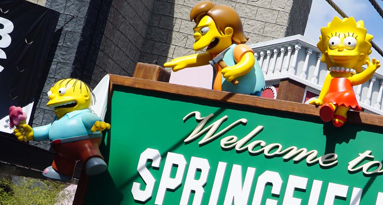 New characters from The Simpsons invade Springfield USA at Universal ...