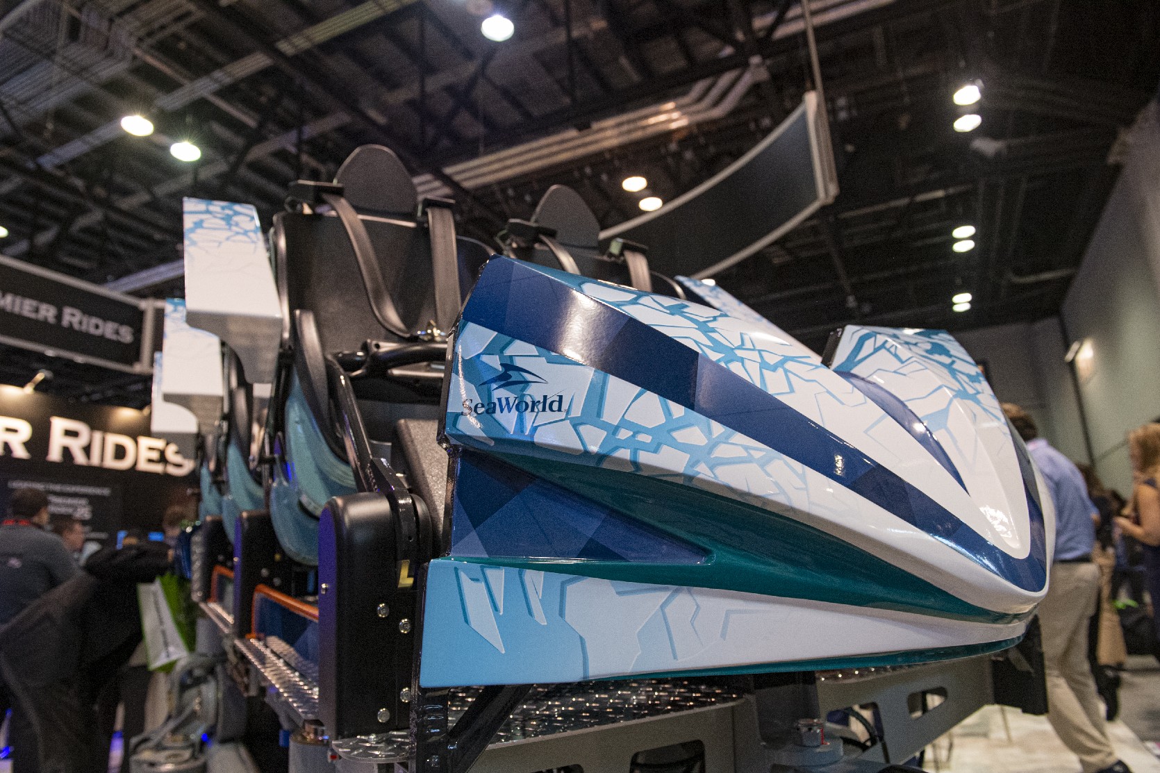 SeaWorld Orlando Unveils Ride Car for Ice Breaker at 2019 IAAPA