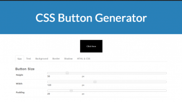 Генератор button css