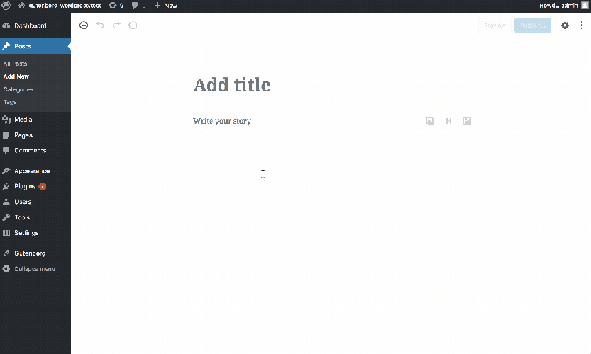 WordPress Gutenberg WordPress Gutenberg