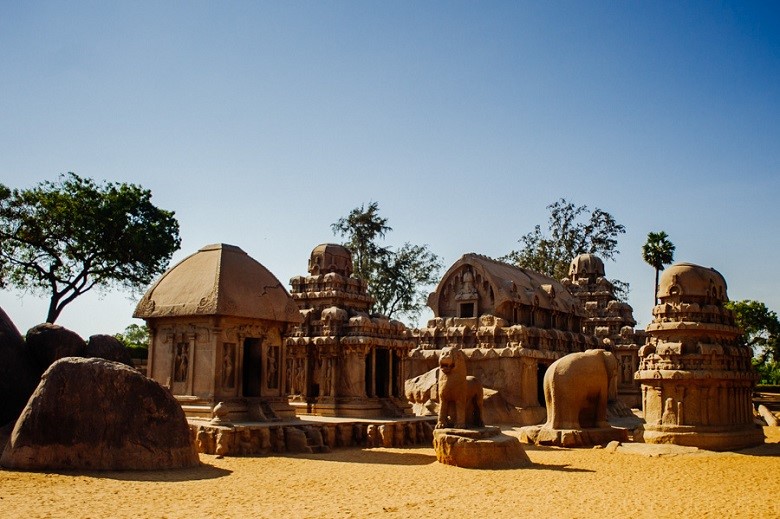 Monolithic shrines, Mahabalipuram