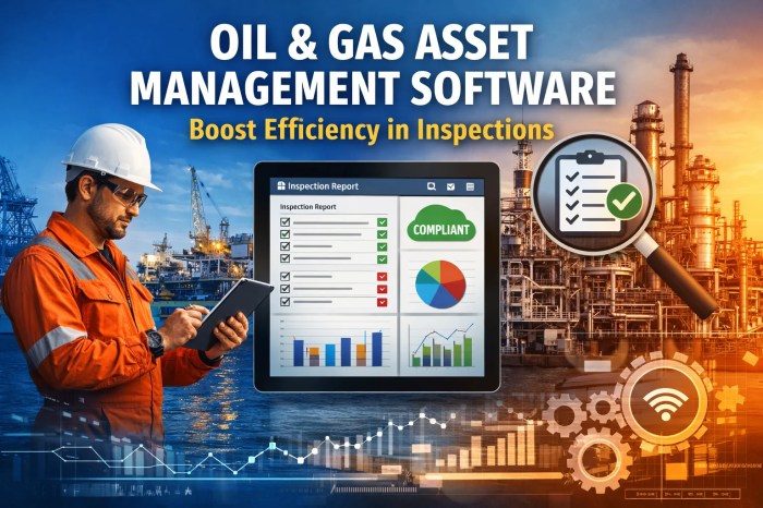 Oil and gas maintenance software