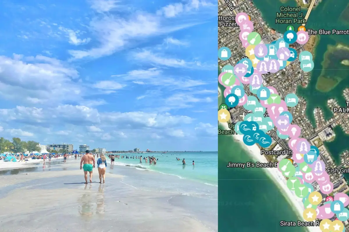 St Pete Beach Map Savable Google Map Guide St Pete Beach Map Cover.webp