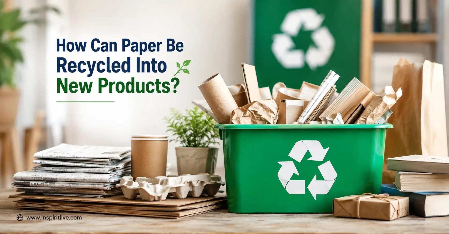 How Can Paper Be Recycled Into New Products?