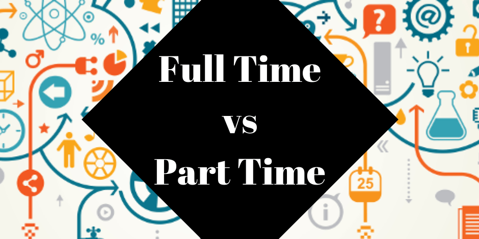 Full Time v Part Time Chart Data Science & AI Course