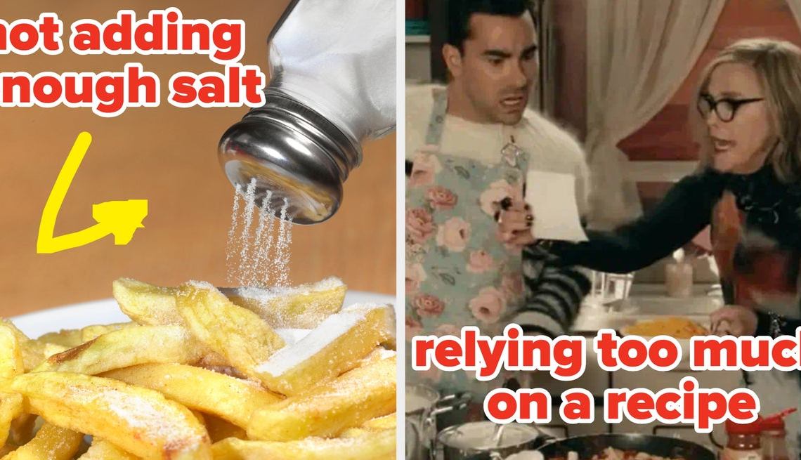 What's a common cooking mistake that'll make you question eating someone's food?