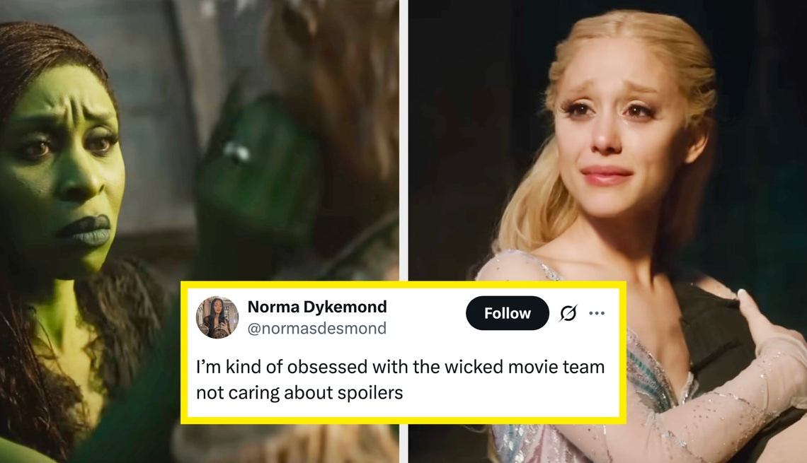 After "Wicked: For Good" Dropped Its Final Trailer, Everyone Is Making The Same Jokes